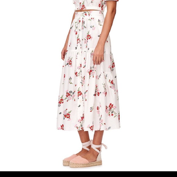 Rebecca Taylor Dresses & Skirts - Final Sale REBECCA TAYLOR Marguerite Poplin midi